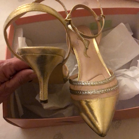 Nina “Belicia” Pointy Toe Heels, Sz 8.5M - Picture 2 of 3